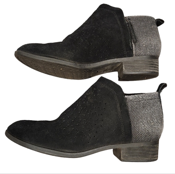 TOMS Deia Leather Ankle Boot Women's 6.5 - Picture 7 of 8